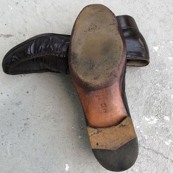 Vintage lizard loafers   - Picture 8 of 8